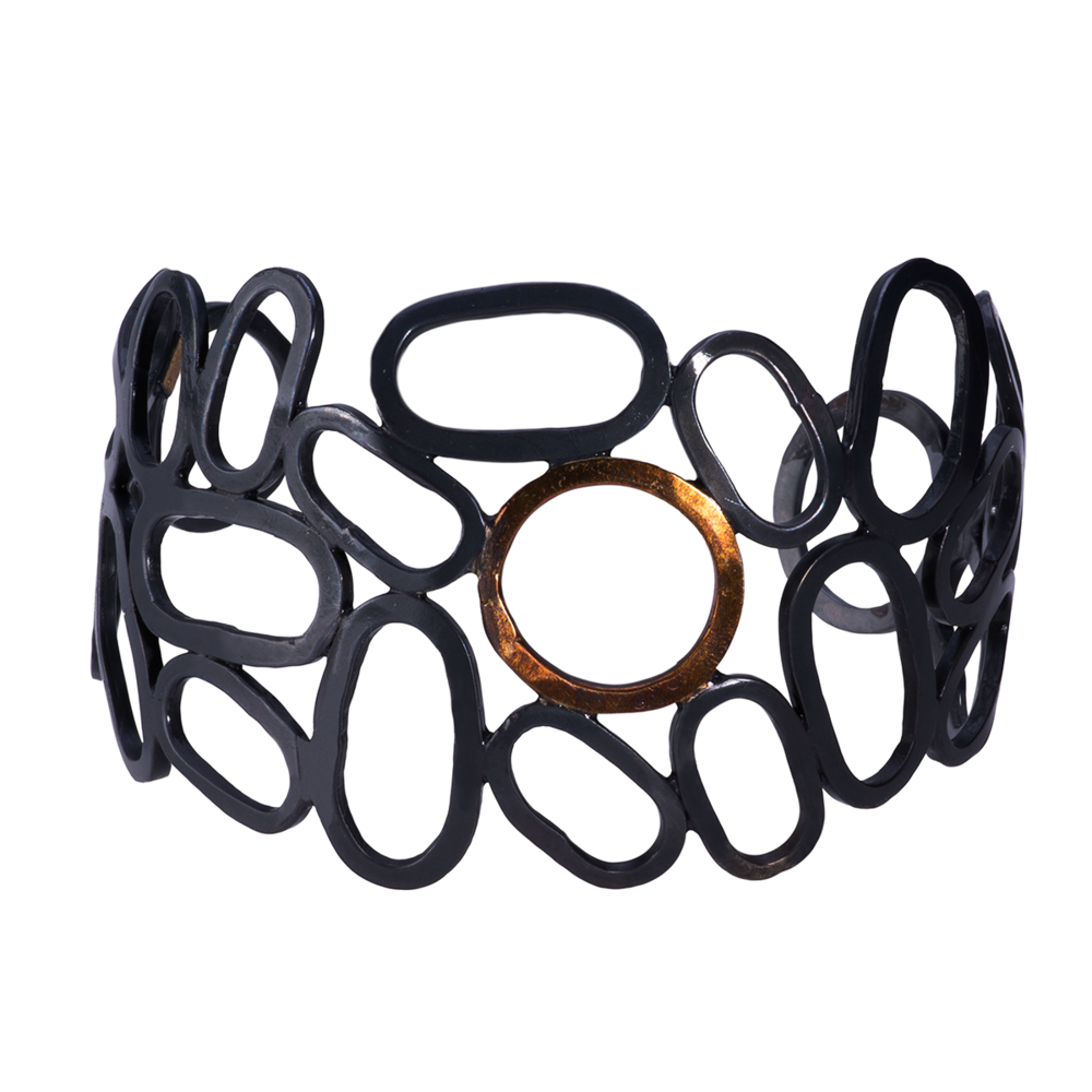 Gold and Black Silver Cuff - 5.png