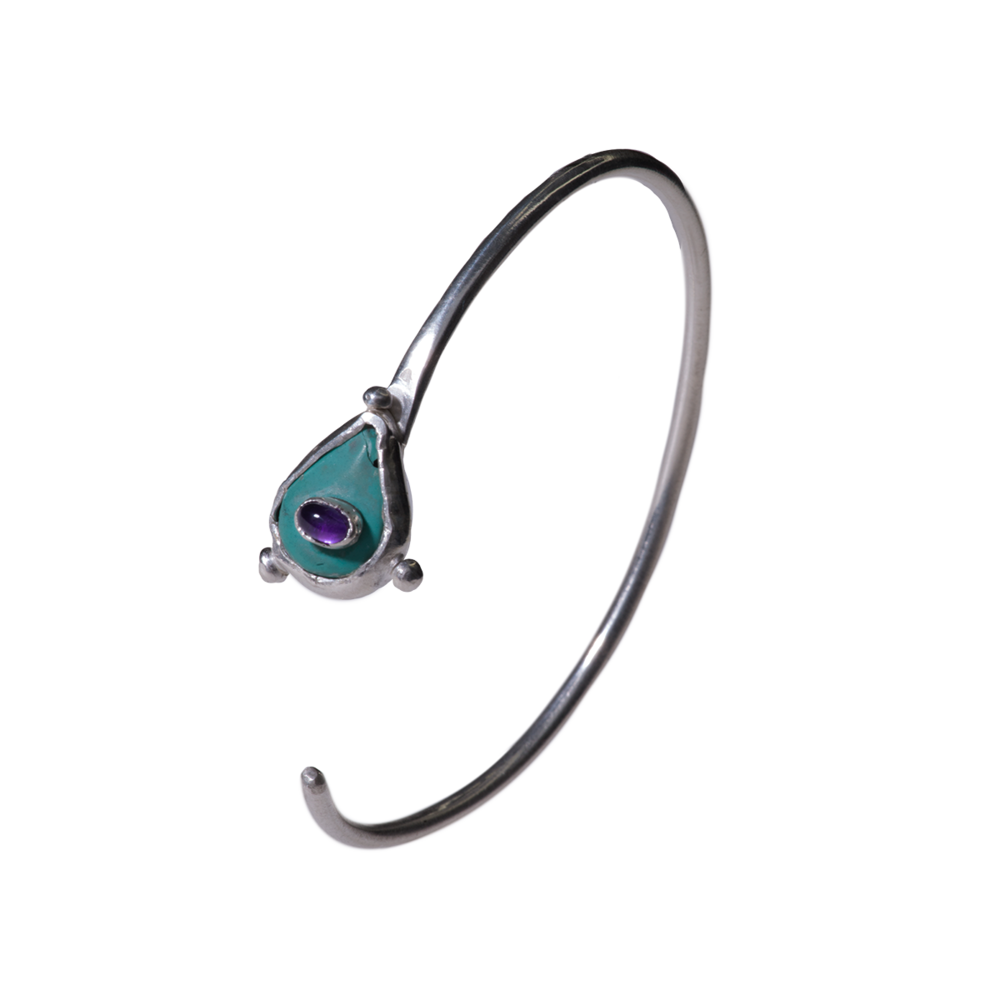 Petits Four Turquoise and Amethyst Cuff - 12.png